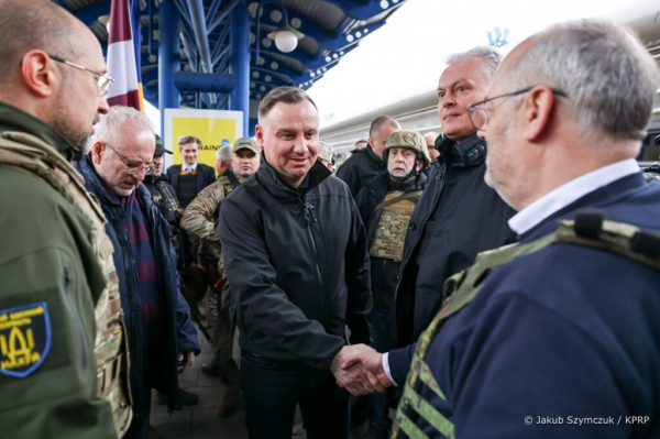 В Киев прибыли лидеры Польши и стран Балтии