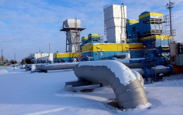 Украина использовала четверть запасов газа