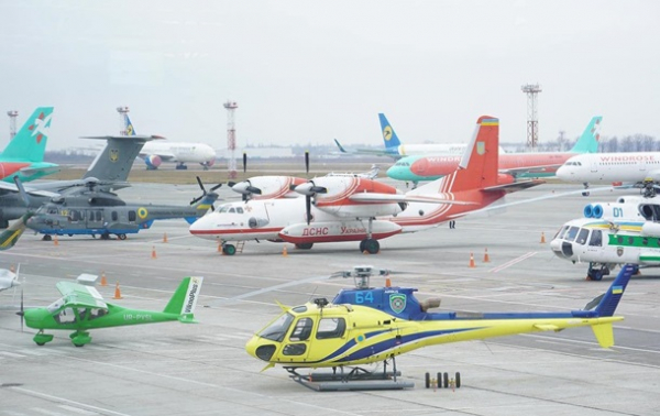 Аэропорт Борисполь за год удвоил пассажиропоток