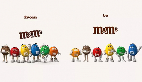 Персонажей из рекламы M&M’s изменят в соответствии с современными трендами