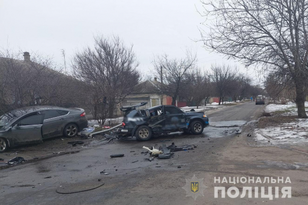 У Черкасах внаслідок зіткнення двох автівок постраждав один із водіїв. ФОТО | Криминальные новости