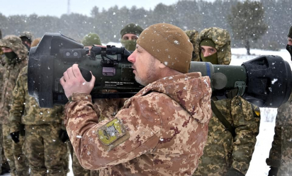 На Черниговщине проходят учения - украинские военные учатся стрелять из противотанковых комплексов NLAW - Общество