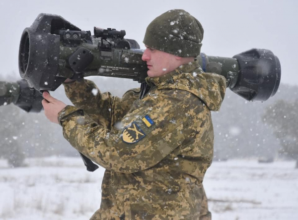 На Черниговщине проходят учения - украинские военные учатся стрелять из противотанковых комплексов NLAW - Общество