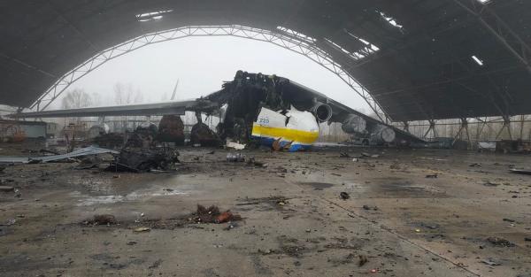 Командир "Мрії" впервые увидел сожженный россиянами самолет: Ну что, привет - Общество