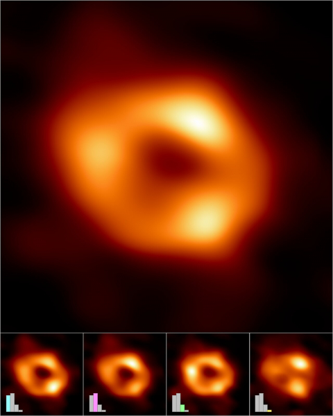 Первое изображение черной дыры в центре нашей галактики - Общество