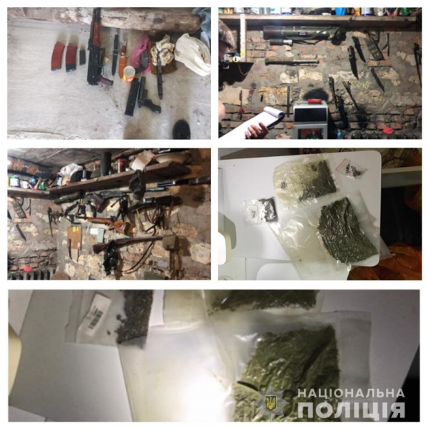 В Одесі поліцейські вилучили у чоловіка арсенал зброї, боєприпаси та наркотики. ФОТО | Криминальные новости