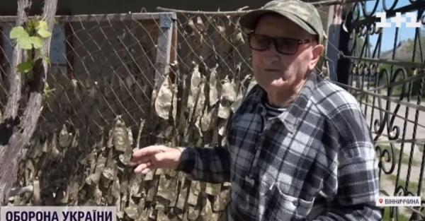 90-летний сын "врага народа" плетет сетки и помогает военным - Общество