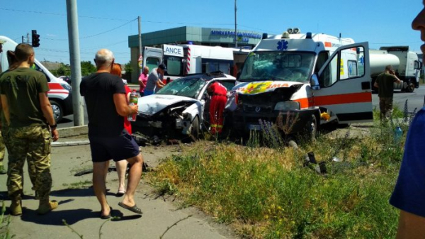 В Павлограде произошло дорожно-транспортное происшествие - есть пострадавшие