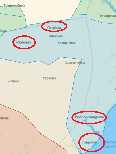 
ВСУ продвигаются в двух областях: обновленная карта боевых действий - Новости Мелитополя
