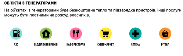 
В Украине разворачивают работу "Пунктов незламності": как найти и какие услуги можно получить - Новости Мелитополя

