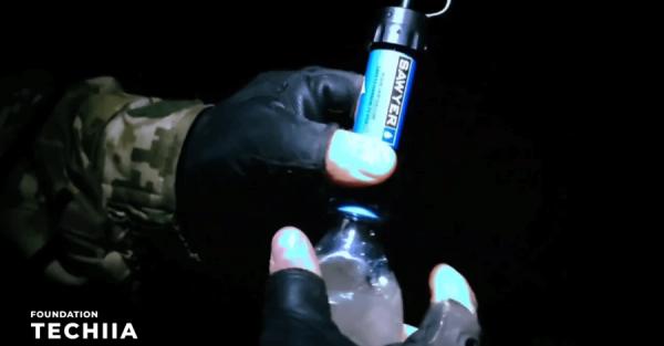 Факт. Военные получили 1000 фильтров для воды от Олега Крота из Фундации Течия - Общество