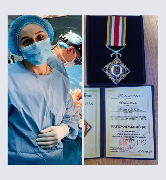 Операционная медицинская сестра, получившая награду СНБО: Я кайфую от своей работы - Общество