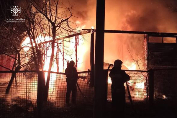 На Дніпропетровщині внаслідок пожежі у господарчій споруді загинули поросята | новини Дніпра