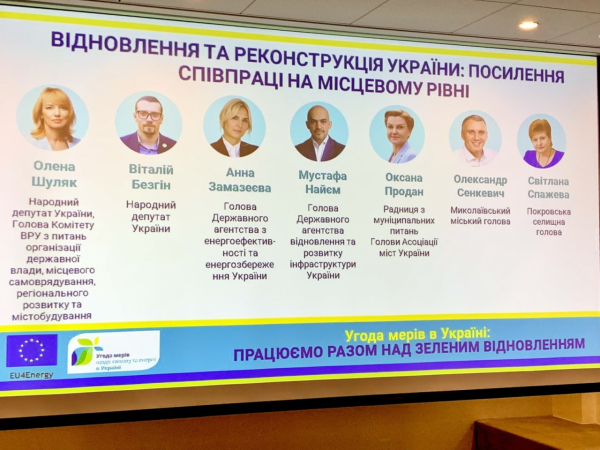 
				Угода мерів в Україні: як громади працюють разом над "зеленим" відновленням
				