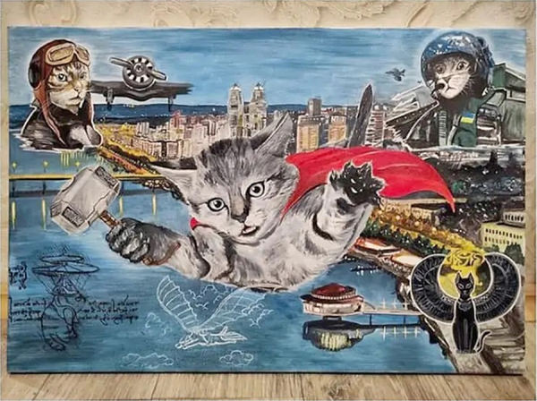 Муралист Тарас Билоус: Хочу нарисовать котиков для каждого региона Украины - Общество