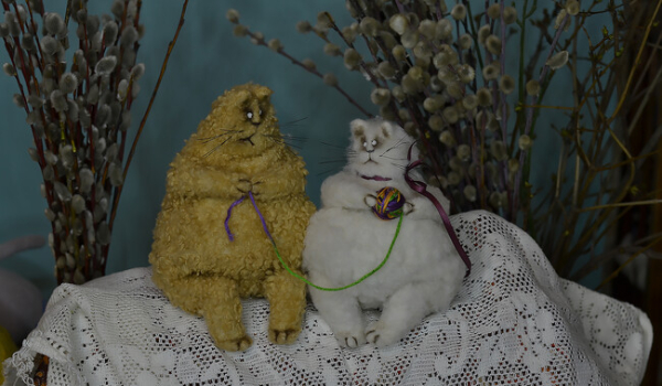 Создательница авторских кукол Маргарита Бовт: Коты как пластилин - из них можно лепить что угодно - Общество