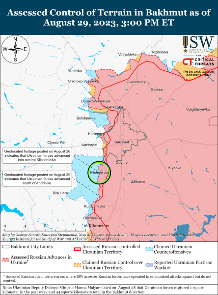 
ВСУ успешно продвигаются восточнее Роботиного: карты боев ISW - Новости Мелитополя. РІА-Південь
