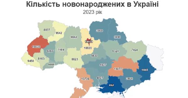 В 2023 году в Украине рождаемость упала почти на треть - Общество