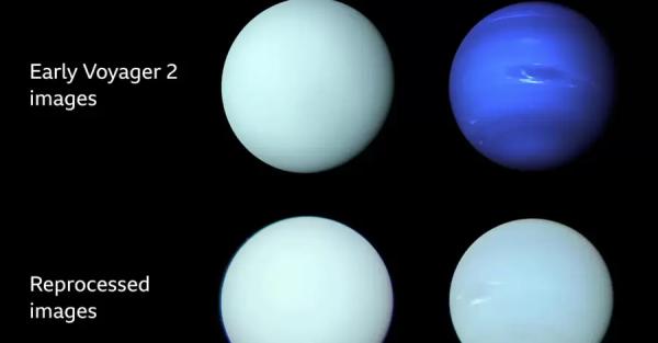 Уран и Нептун имеют одинаковые оттенки зеленовато-синего цвета  - Общество