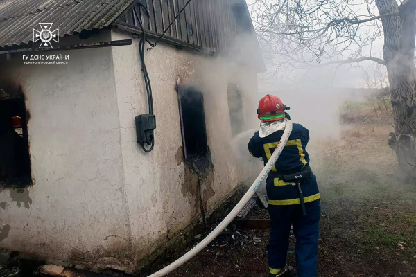 У селі на Дніпропетровщині побутова пожежа забрала життя людини, - ДСНС | новини Дніпра