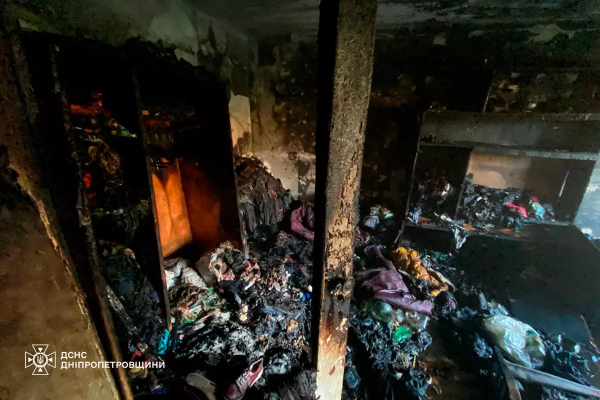 У Дніпрі бійці ДСНС встигли врятувати чоловіка із палаючої квартири  | новини Дніпра
