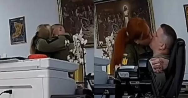Начальник ровенского ТЦК после обнародования видео с поцелуями уходит на фронт - Общество