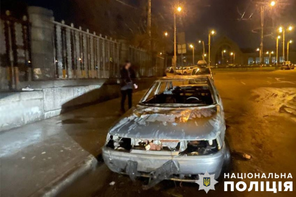 У Києві жителя Дніпропетровщини затримали за підпал автомобіля, - поліція. ФОТО | новини Дніпра