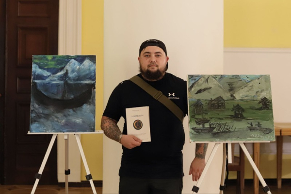 Выставка картин ветеранов ВСУ открылась в Киеве  - Общество