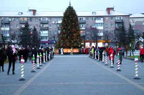 На Соборній площі Павлограда новорічна ялинка не стоятиме - з метою безпеки її перенесуть у сквер