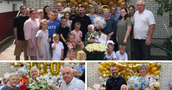 В Виннице на 100-летие местной жительницы съехались почти все внуки и правнуки  - Общество