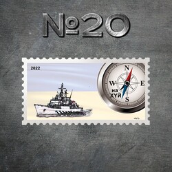 Укрпочта показала 20 эскизов марки про русский военный корабль, который идет на хуй фото - Общество